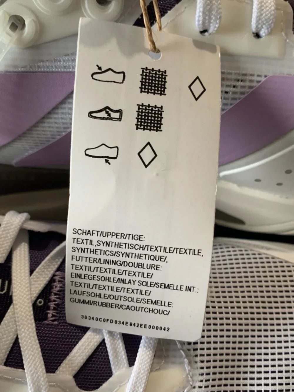 adidas Adizero Ubersonic 5 Women's Tennis Shoes Size 10.5 White Purple JQ6351